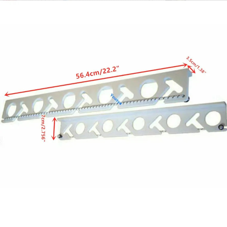 10 Holes Wall Mounted Fishing Rod Bracket Rod Holder Combing Fishing Rack