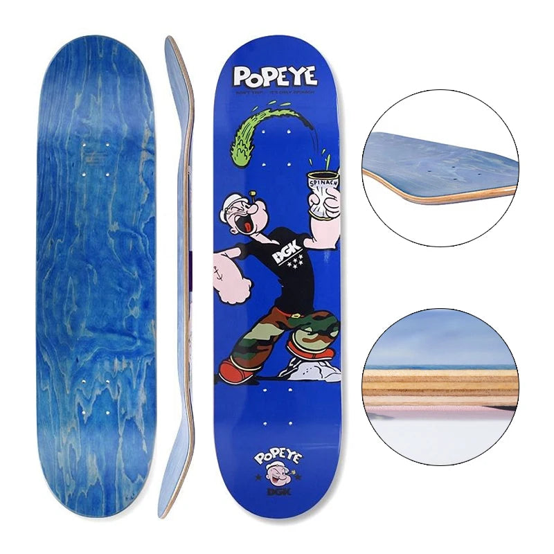8.0 8.25 7ply Canadian Maple Deck Epoxy Glue Professional Blank Skate Board Skateboard Deck