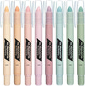 Pastel Color No Bleed Gel Highlighter Bible Highlighters Assorted Colors Pack of 8 Fluorescent Gel Highlighters