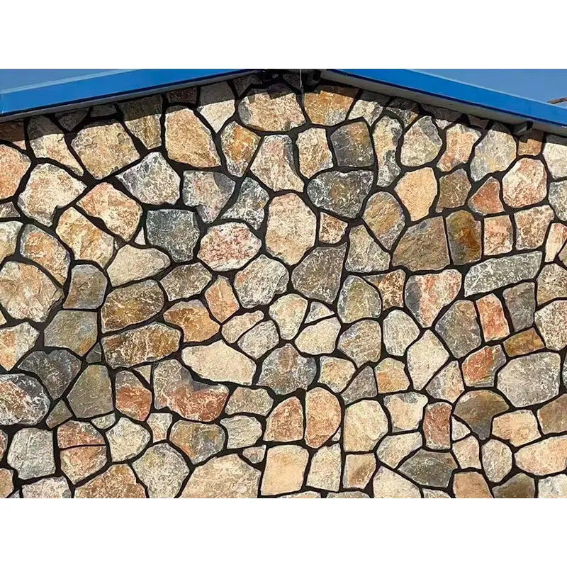 Modern Style Culturestone Cladding Rusty Beige Loose Wall Tile Stock Delivery Cheap Exterior Art Nouveau Limestone Floor Antacid