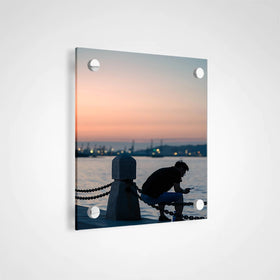Custom Size Colorful Printing Durable Transparent Thickness Acrylic Sign Board Advertising Acrylic