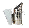 New Stainless Steel Corium Bee Smoker with Sharp Head Manual Beekeeping Tool