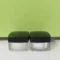 New Products Skin Care Face Cream Container square 5g 10g 15g 30g 50g Acrylic Cosmetic Jar Frosted Plastic Acrylic Jar Cosmetic