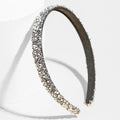 Wholesale Fancy Boutique Headband Bling Rhinestone Pearl Classical Smart Casual Ladies Non-slip Plastic Hair Hoop Hair