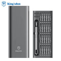 Kingsdun Screwdriver Set 51 in 1 Mini Precision Screwdriver Tool Set with 30Pcs Interchangeable S2 Steel Bits for Xiaomi Phone