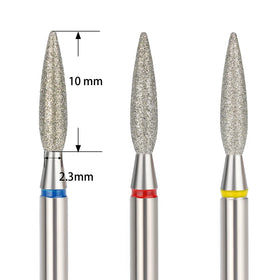 Diamond Nail Drill Bits Cuticle Clean Nail Drill Bits 3/32