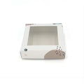 Recyclable Handmade Custom Logo Folded Sock Towel Underwear Packaging Gift Set Paper Box With Window