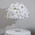 New 70cm White Bouquet Flower Wedding Dining Decoration Fake Flowers Decoration Flowers Row Stage Arrangement Props