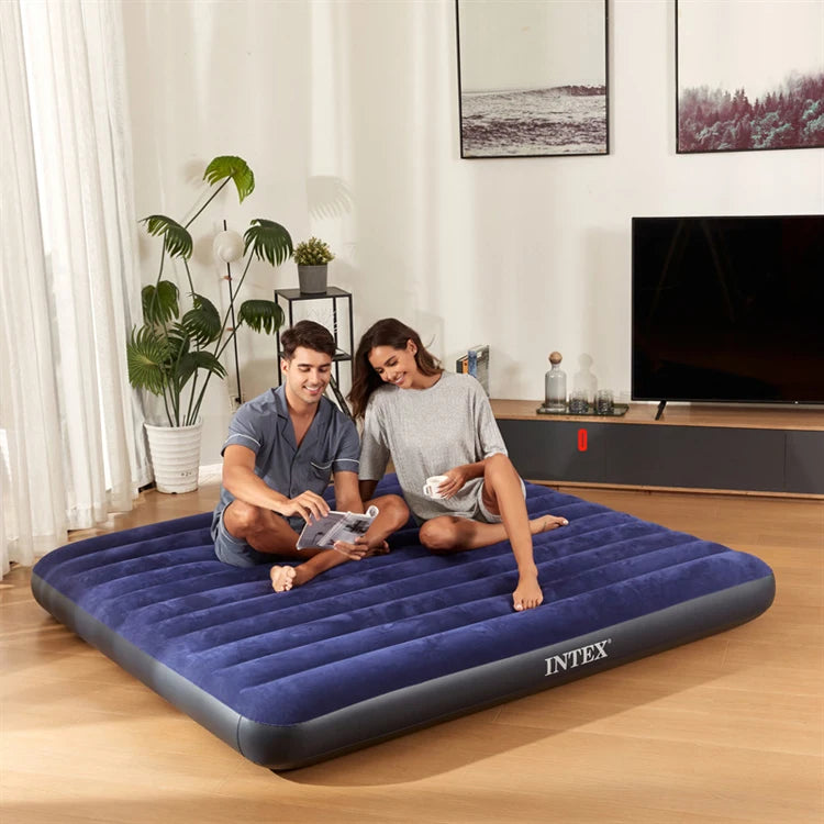 Lightweight Outdoor Hiking Ultralight Sleeping Air Pad Compact Air Mattress Waterproof Inflatable Camping Mat Pvc Foldable Bed