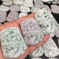Certified Grade a Wholesale Dragon Brand Jade Pendant Myanmar Jadeite Pendant
