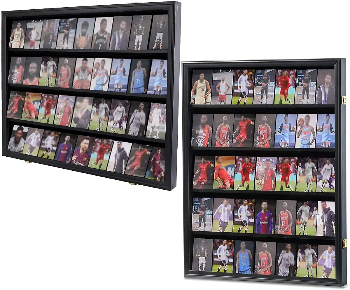 Hot Sale Custom 98% UV Protection Acrylic Sports Card Display Case for Football Basketball Collectible Trading Card Shadow Box