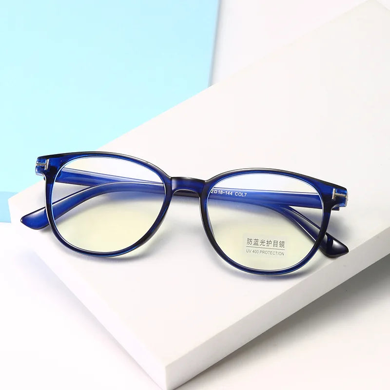 Blue Light Blocking Glasses Plastic Frame Glasses Eyewear Vantage Style
