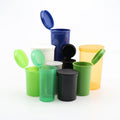 Custom Portable Logo Lock Empty Pop Container Plastic Tube Squeeze Child-Proof Pop Top Bottles Candy Snack Sugar Food Grade