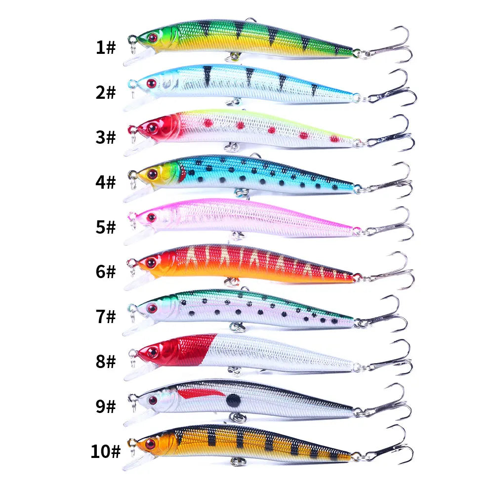New Minnow Fishing Bait Lure 10cm-8.4g Fishing Lures Saltwater Minnow Jerkbait