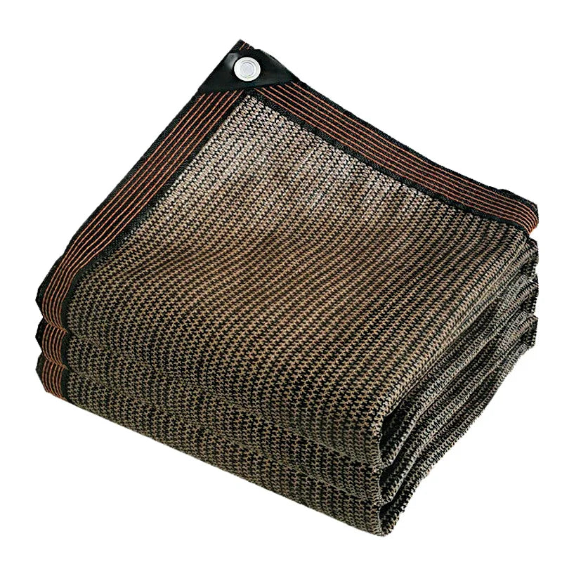 1mx2m Customizable Brown Sun Shades Outdoor Awning for Patio Pergola Canopy