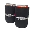 YOUQU Hot Selling Black 5mm Neoprene Insulated Thermal Geometric Pattern Waterproof Stubby Holder Beer Can Cooler Bag for Car