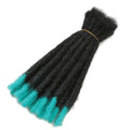 Wholesale Price Hip-Hop Two Tone Ombre Dreadlocks Handmade Hair Locs Crochet Braid Dreadlocks Wig for Party