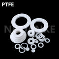 Custom Flat Gasket PTFE Sheet Rod Plate High Temperature Resistance Backup Ring Soft PTFE Washer O Ring Seal MegaBDM