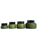 5g~100g Green Frosted Skin Care Cream Jars Golden Screw Cap Glass Containers YIXIN Brand Empty Manufacturer Wholesale