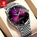 Luxury Brand Poedagar 868 Watch Wholale Luminous Waterproof Stainls Steel Fashion Casual Minimalist Quartz Watch
