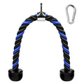 Steel Cable Attachment for Biceps and Back Gym Exercise Shoulder Workout Fitness Equipment with Nylon Pull Down Triceps Rope