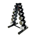 China Supplier Manufacturer Fitness Equipment Cheap Dumbbells Rack Set Weights Lbs kg Steel Stainless Round Dumbbell on Line
