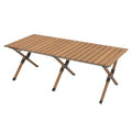 Modern Design Roll up Aluminum Alloy Light Weight Easy Carrying Folding  Camping Tables Beach Table Picnic Table