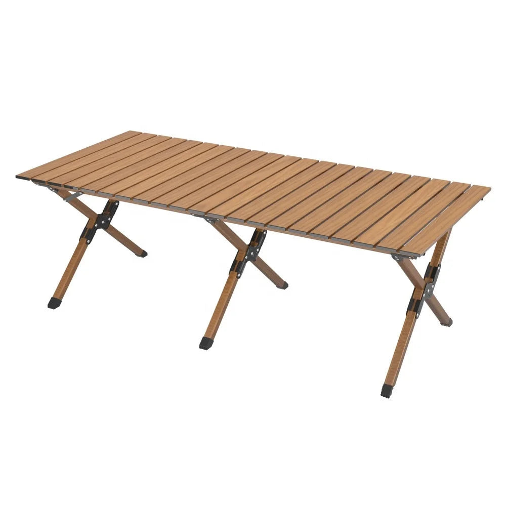 Modern Design Roll up Aluminum Alloy Light Weight Easy Carrying Folding  Camping Tables Beach Table Picnic Table