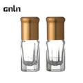 Wholesale Empty Essential Oil Glass Roller Bottle 3ml 6ml 12ml Mini Perfume Roll on Bottle With Gold Cap