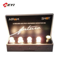 Customized Acrylic Desktop LED Lighting Bulb Screen Printing Display Stand Unique Tabletop Acrylic Display Box