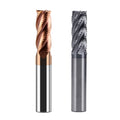 DLCC 6mm Diameter Tungsten Carbide 4 Flutes Roughing Endmill for Steel