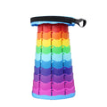 KingGear Modern Outdoor Height Adjustable Folding Camping Stool Portable Collapsible Retractable Telescopic Furniture 150kg
