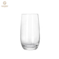 398ML Lead-Free Crystal Glass Highball Glass Egg-Shaped Beverage Drinking Glass Commercial Grade Barware for Hotel Restaurant