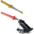 HCIC Factory 3 Axles 4 Axles U Type 3 Stages Small Hydraulic Cylinder for Dump Truck Trailer CN MFG