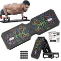 Wholesales Fitness Multifunctional Foldable Chest Muscle Exercise Equipment Push up Board Press up Board for Strength Training