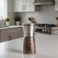 Factory Sale Manual Adjustable Glass Salt and Pepper Grinder