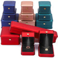 Hot Sale Large Purple LED Light Rectangle Bracelet Box Luxury Jewelry Storage Display Case and Gift Box