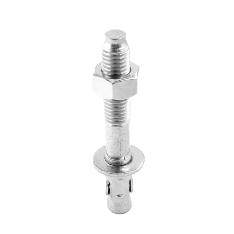 Stainless Steel Carbon Steel Drop in Expansion Bolt with Nut Wedge Anchor M4 Stud Head Screw