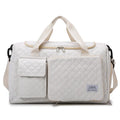 Large Capacity Travel Bag Dry Wet Separation Convenient Shoulder Luggage Storage Customizable Logo Embossed Design Zipper MegaBDM