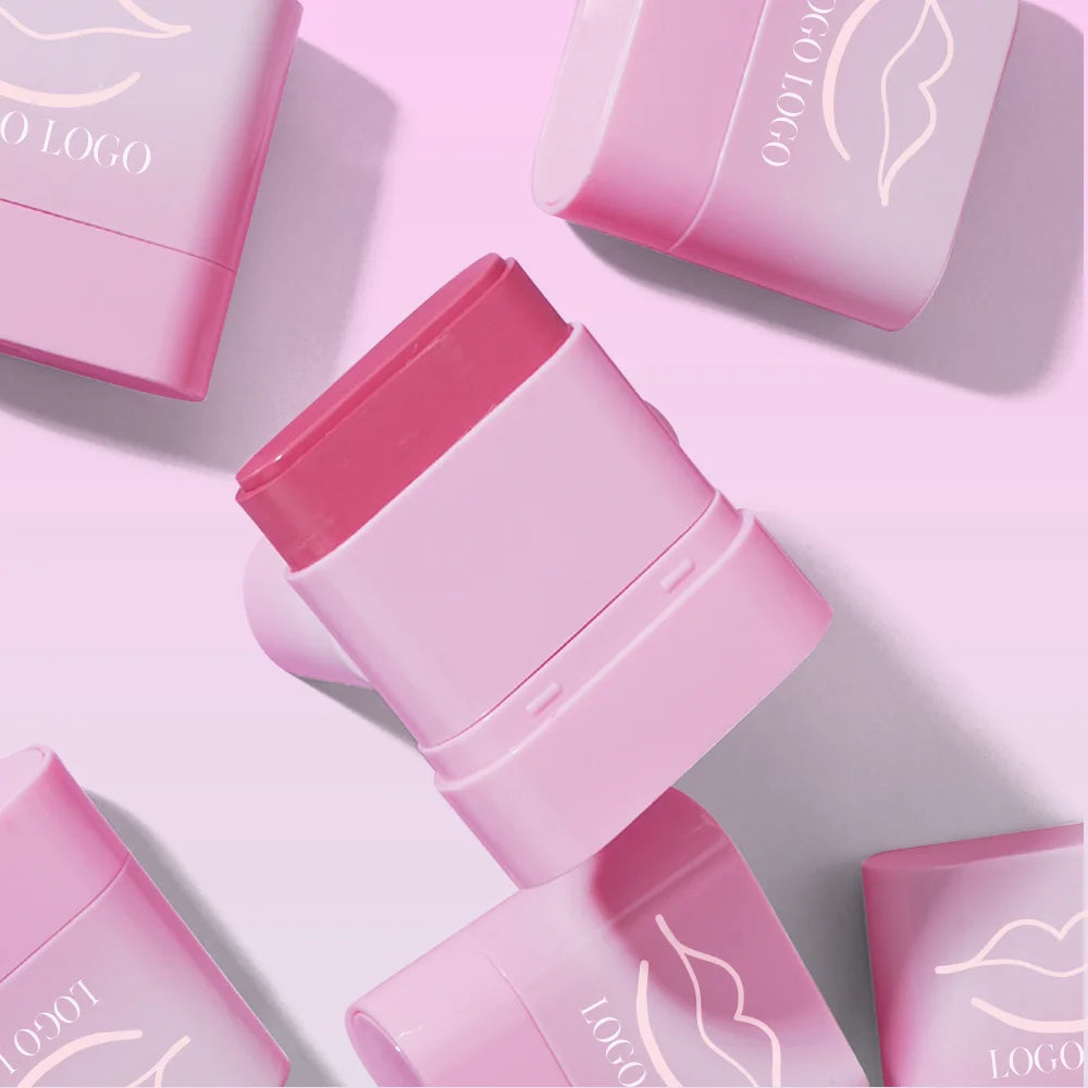 New Arrivals Custom Logo High Pigment Blush Stick Long Lasting Vegan Cosmetic Cream Smooth Silky Waterproof Makeup Blusher