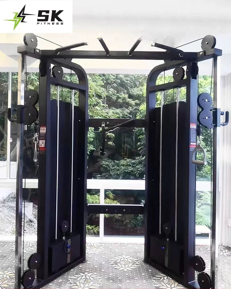 SKFITNESS-Glide Functional Trainer Commercial Gym Fitness Equipment Cable Crossover Machine MegaBDM