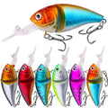 Wholesale CB075 8.5cm 14.3g Artificial Hard Baits 2 Sections Jointed Crankbait Fishing Lures