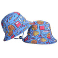 Printed All Cotton Custom Reversible Bucket Cap Wholesale Embroidered Logo Fisherman Hats Casual Plain Buckets Hats