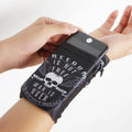 Pocket Wrist Wallet Ankle Wallet Sweat Bands Armband Hidden Pouch Wristlet for Travel Running PouchCell Phone Bag