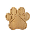 Creative Paw Print Shape Bamboo Cutting Board Kitchen Tools Wooden Cutting Board