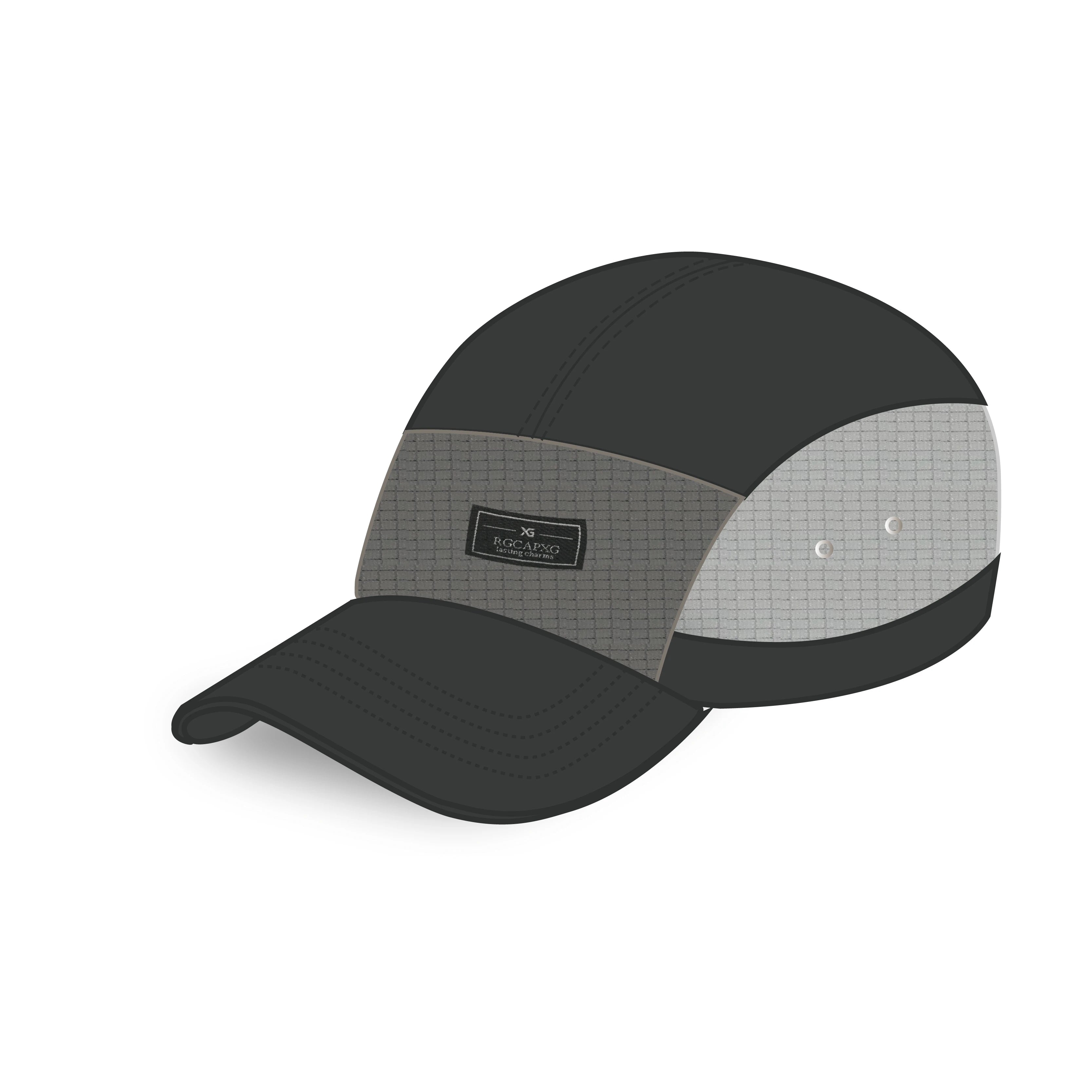RongGuang New Design Custom Breathable 100% Cotton Fashion Outdoor Trucker Hat Sports Cap for Women Men