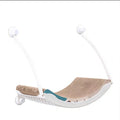 Cat Hammock with Cushion or Scratching Board Window Sunbathing Swing Hanging Basket