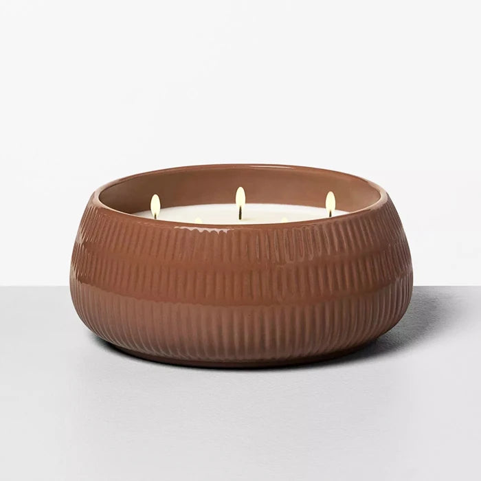 Bowl Shape Customized Porcelain Candle Jar