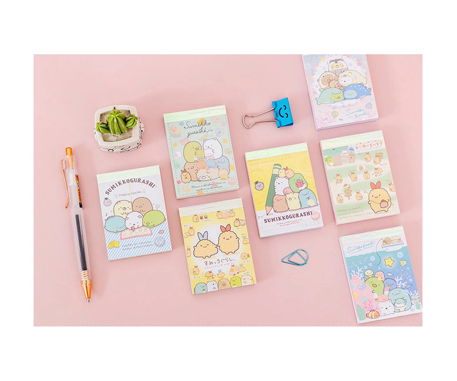 Myway colorful Notebook Printing Anime Cute Mini Notebook Colorful Kids School Memo Notepad