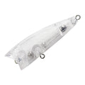Unpainted Topwater Popper Lure 7g 12g 18g Blank Popper Hard Plastic Popper Lure Hard Fishing Lure Bait Blank